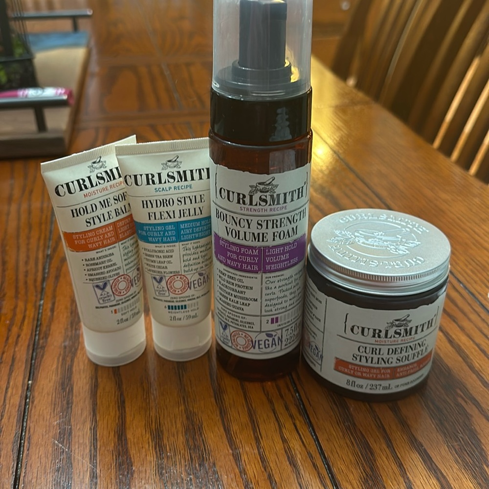 Curlsmith curly hair products!